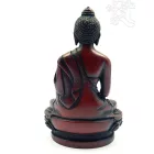 Buddha Shakyamuni szobor rezin vörös- 11 cm