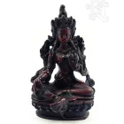 Zöld Tara szobor rezin vörös 14 cm