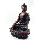 Buddha Shakyamuni szobor rezin vörös - 20 cm