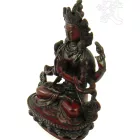 Csenrézi szobor rezin vörös- 15 cm