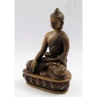 Buddha Shakyamuni szobor rezin csont színű- 13,5