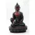 Gyógyító Buddha szobor rezin vörös színű - 20 cm