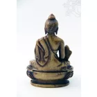 Gyógyító Buddha szobor rezin csont színű - 11 cm