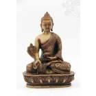 Gyógyító Buddha szobor rezin csont színű - 13,5