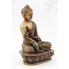 Gyógyító Buddha szobor rezin csont színű - 13,5
