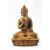 Áldó Buddha csont színű rezin szobor - 13,5