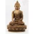 Buddha Shakyamuni csont színű rezin szobor - 20 cm
