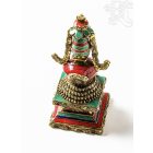 Kővel berakott réz sztúpa - prémium minőségű