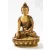 Buddha Shakyamuni, csont színű rezin szobor - 27 cm