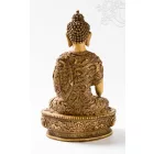 Buddha Shakyamuni, csont színű rezin szobor - 27 cm