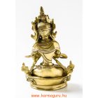 Vajradharma (Dorje Chö) réz szobor, matt sárga - 20cm