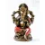 Ganesha színes rezin szobor - 11 cm