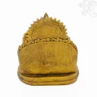Ganesha színes rezin szobor - 15 cm