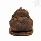 Ganesha színes rezin szobor - 15 cm