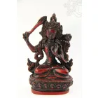 Manjushri szobor  vörös színű - 10 cm