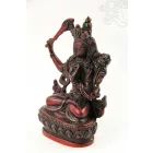 Manjushri szobor  vörös színű - 10 cm