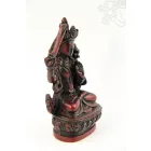 Manjushri szobor  vörös színű - 10 cm