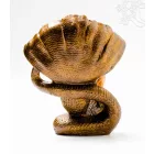Krishna színes rezin szobor - 19 cm