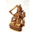 Manjushri szobor csont színű - 11 cm