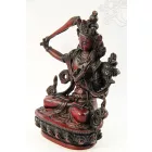 Manjushri szobor vörös színű - 14 cm