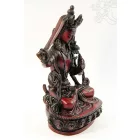 Manjushri szobor vörös színű - 14 cm
