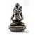 Buddha és Shakti (Samantabhadra) réz szobor, barna - 20 cm