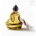 Shakyamuni Buddha aranyozott szobor - 8 cm