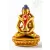 Buddha és Shakti (Samantabhadra) aranyozott szobor - 6 cm