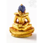 Buddha és Shakti (Samantabhadra) aranyozott szobor - 6 cm