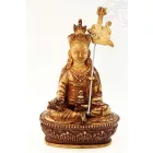 Guru Rinpoche rezin szobor csont színű - 14 cm