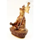 Guru Rinpoche rezin szobor csont színű - 14 cm