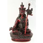 Guru Rinpoche rezin szobor vörös színű - 21 cm