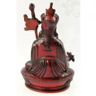 Guru Rinpoche rezin szobor vörös színű - 21 cm