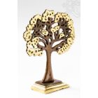 Bódhi fa szobor, bronz - arany - 19,5 cm