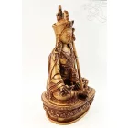 Guru Rinpoche rezin szobor csont színű - 21 cm