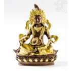 Zambala réz szobor, bronz - arany színű - 24,5 cm