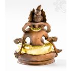 Zambala réz szobor, bronz - arany színű - 24,5 cm