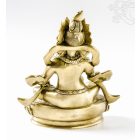 Zambala réz szobor, matt sárga - 24,5 cm