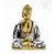 Amitabha Buddha színes rezin szobor - 16 cm