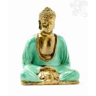 Amitabha Buddha színes rezin szobor - 16 cm