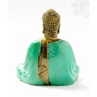 Amitabha Buddha színes rezin szobor - 16 cm