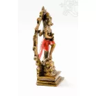 Táncoló Shiva, színes rezin szobor - 17 cm