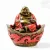 Nevető Buddha színes rezin szobor - 10 cm