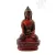 Buddha Shakyamuni szobor rezin vörös - 9 cm