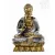 Áldó Buddha színes rezin szobor - 25 cm