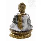 Áldó Buddha színes rezin szobor - 25 cm