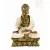 Áldó Buddha színes rezin szobor - 25 cm
