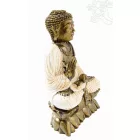 Áldó Buddha színes rezin szobor - 25 cm