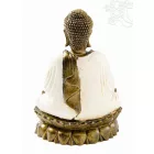 Áldó Buddha színes rezin szobor - 25 cm