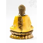 Áldó Buddha színes rezin szobor - 25 cm